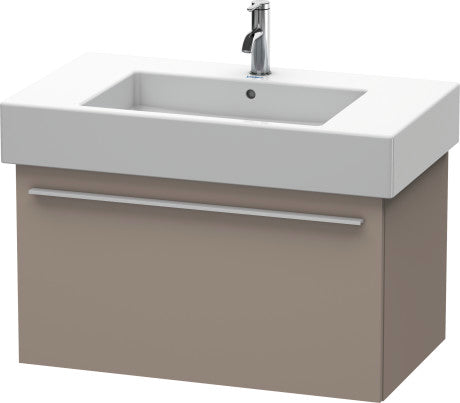 Duravit X-Large 31" x 18" x 18" Basalt Finish Wall-Mounted Vanity Unit (XL605204343)