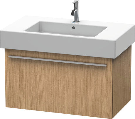 Duravit X-Large 31" x 18" x 18" European Oak Finish Wall-Mounted Vanity Unit (XL605205252)