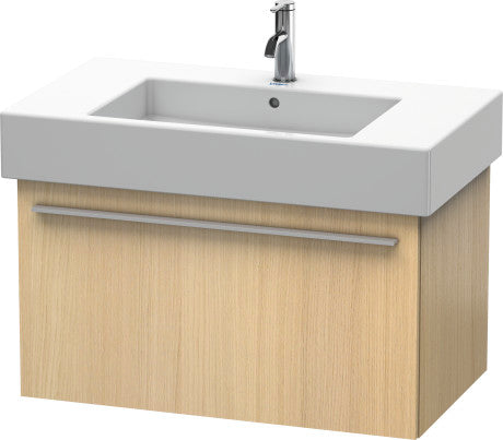 Duravit X-Large 31" x 18" x 18" Mediterranean Oak Finish Wall-Mounted Vanity Unit (XL605207171)