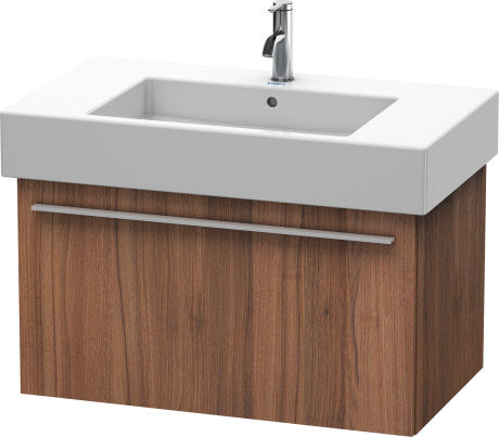 Duravit X-Large 31" x 18" x 18" Walnut Finish Wall-Mounted Vanity Unit (XL605207979)