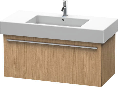 Duravit X-Large 39" x 18" x 18" European Oak Finish Wall-Mounted Vanity Unit (XL605305252)
