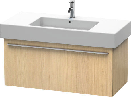 Duravit X-Large 39" x 18" x 18" Mediterranean Oak Finish Wall-Mounted Vanity Unit (XL605307171)