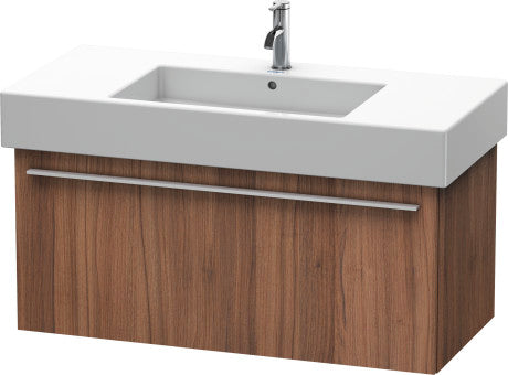 Duravit X-Large 39" x 18" x 18" Walnut Finish Wall-Mounted Vanity Unit (XL605307979)