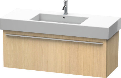 Duravit X-Large 47" x 18" x 18" Mediterranean Oak Finish Wall-Mounted Vanity Unit (XL605407171)