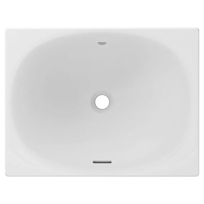Grohe Eurocube® 21" Alpine White Undermount Bathroom Sink
