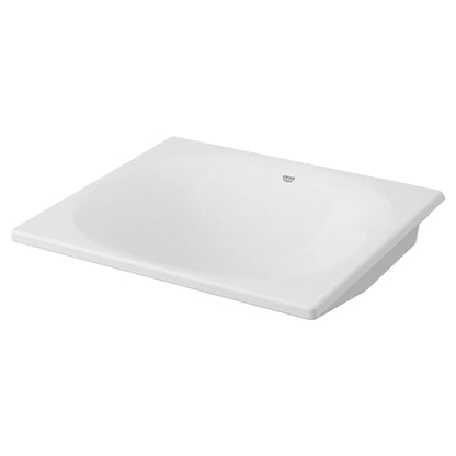 Grohe Eurocube® 21" Alpine White Undermount Bathroom Sink