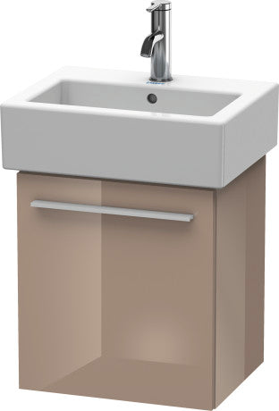 Duravit X-Large 16" x 17" x 13" Cappuccino Finish One Door Wall-Mounted Vanity Unit (XL6209L8686)