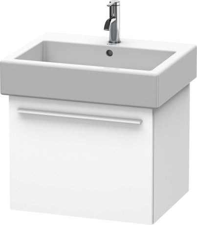 Duravit X-Large 22" x 18" x 17" White Finish One Drawer Wall-Mounted Vanity Unit (XL604401818)