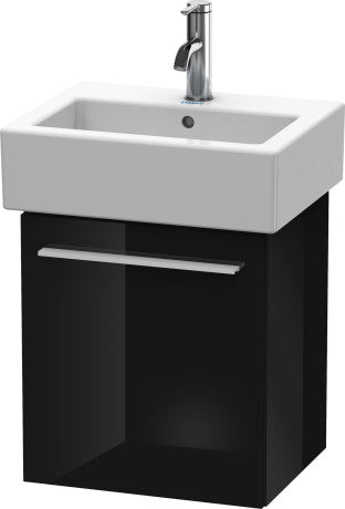 Duravit X-Large 16" x 17" x 13" Black Finish One Door Wall-Mounted Vanity Unit (XL6209R4040)