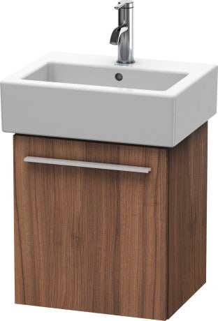 Duravit X-Large 16" x 17" x 13" Walnut Finish One Door Wall-Mounted Vanity Unit (XL6209R7979)