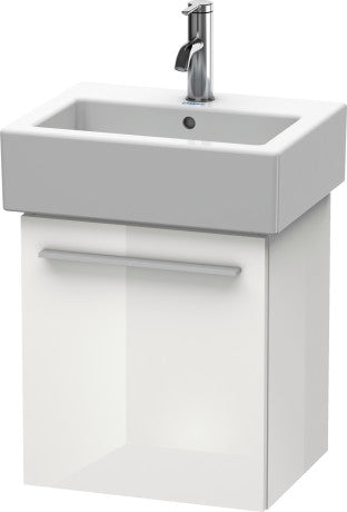Duravit X-Large 16" x 17" x 13" White Finish One Door Wall-Mounted Vanity Unit (XL6209L8585)