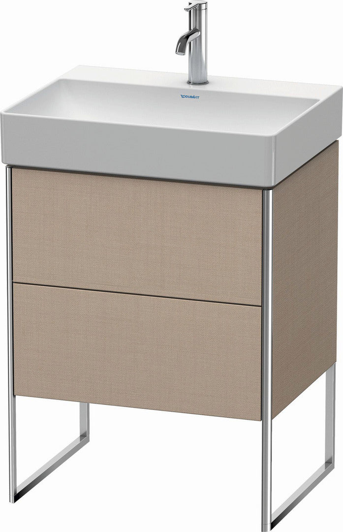 Duravit XSquare 23" Linen Two Drawer Floorstanding Vanity Unit (XS444207575)
