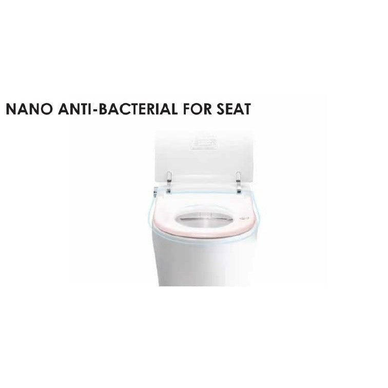 5Seconds LX Series 16" White Elongated Soft Close Smart Toilet With Warm Seat and Sensor