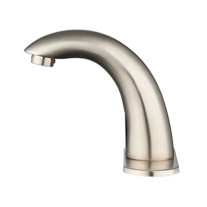 5Seconds Mercury Series 4" Brushed Nickel Touchless Bathroom Faucet With Temperature Control