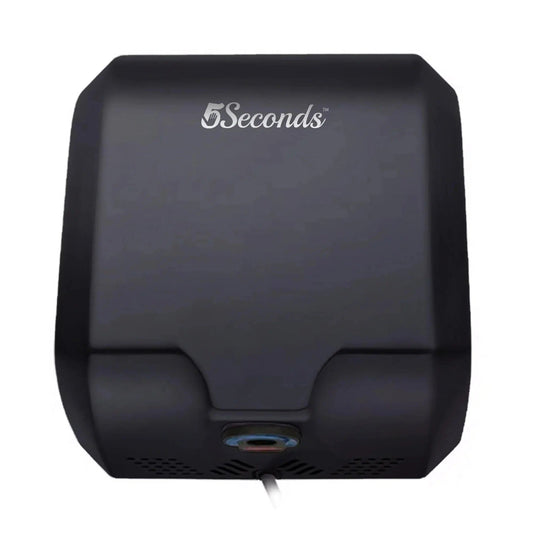 5Seconds Optimizer Series 16" 1800W Black Stainless Steel Touch Free Electric Hand Dryer