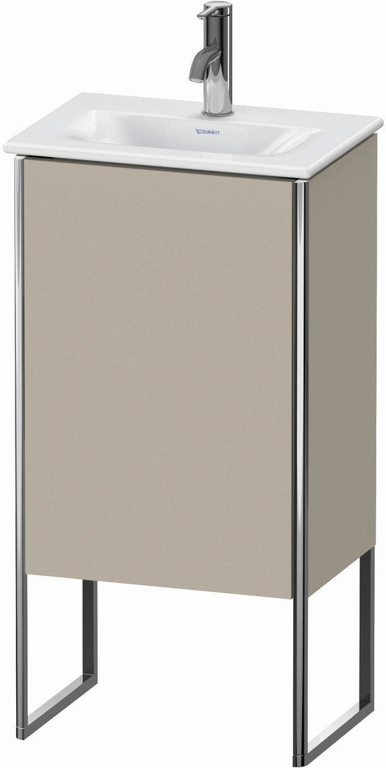 Duravit XSquare 17" Taupe One Door Floorstanding Vanity Unit (XS4520L6060)