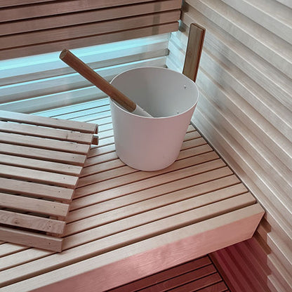PROSAUNAS Aspen 2x6 10' Smooth 4 Sides Eased Edges SHP Sauna Bench Material