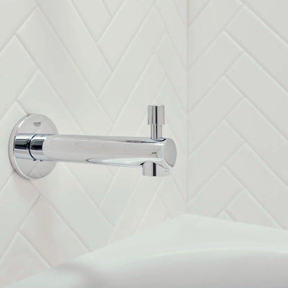 Grohe Concetto™ StarLight Chrome Wall Mount Diverter Tub Spout