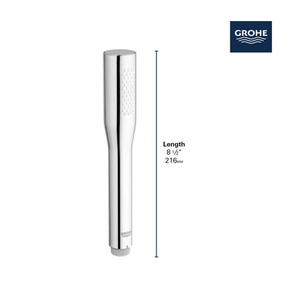 Grohe Euphoria® Cosmopolitan 1.75 GPM Single Spray StarLight Chrome Stick Hand Shower