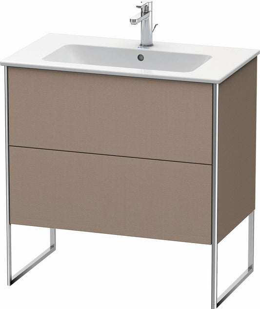 Duravit XSquare 32" Linen Two Drawer Floorstanding Vanity Unit (XS444607575)