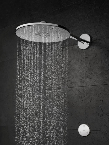 Grohe Rainshower™ 310 Smartconnect 12" 2-Spray 1.75 GPM StarLight Chrome Shower Head With Remote