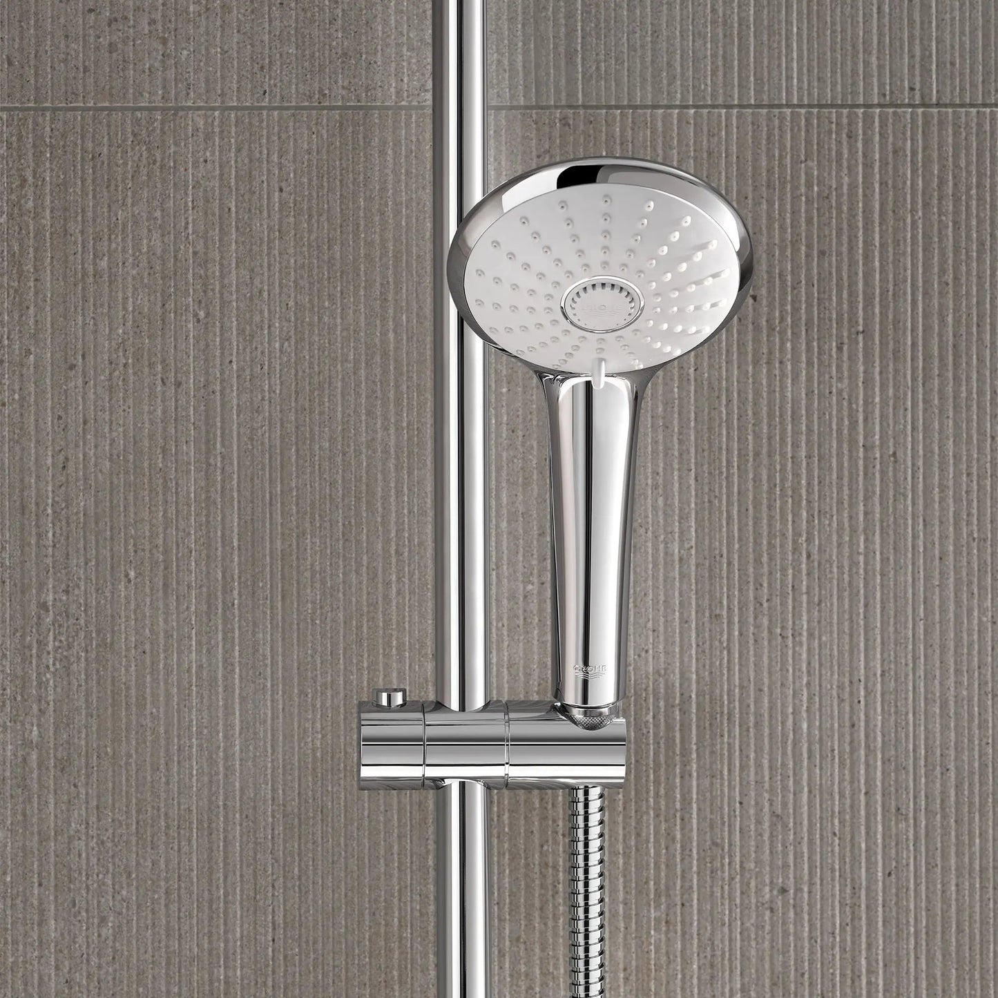 Grohe Euphoria 1.75 GPM 310 CoolTouch Thermostatic StarLight Chrome Shower System