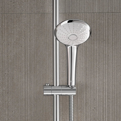 Grohe Euphoria 1.75 GPM 310 CoolTouch Thermostatic StarLight Chrome Shower System