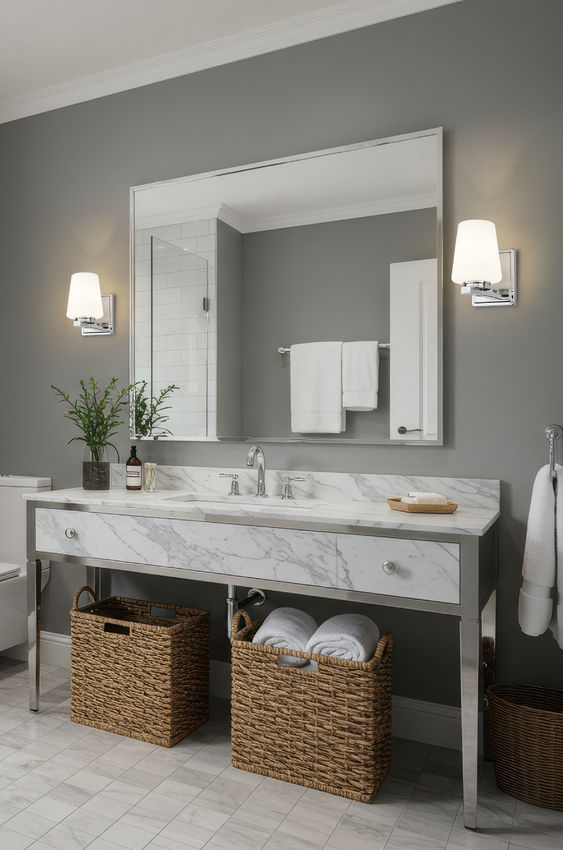 Z-Lite Nextra 5" 1-Light Chrome Steel Frame White Opal Glass Shade Wall Sconce