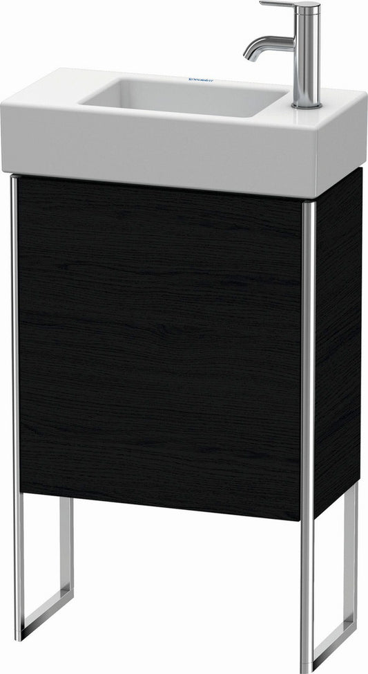 Duravit XSquare 19" Oak Black One Door Floorstanding Vanity Unit (XS4471L1616)