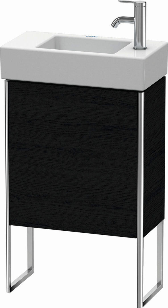 Duravit XSquare 19" Oak Black One Door Floorstanding Vanity Unit (XS4471R1616)