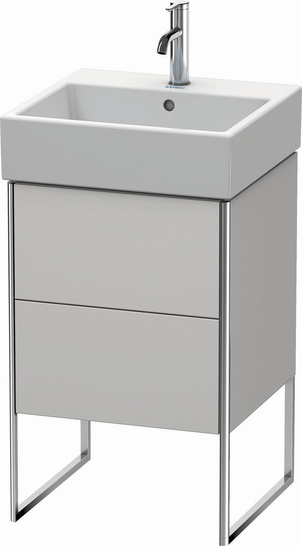 Duravit XSquare 19" Nordic White Two Drawer Floorstanding Vanity Unit (XS447203939)