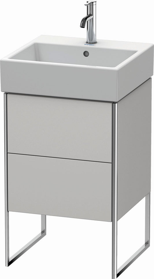 Duravit XSquare 19" Nordic White Two Drawer Floorstanding Vanity Unit (XS447203939)