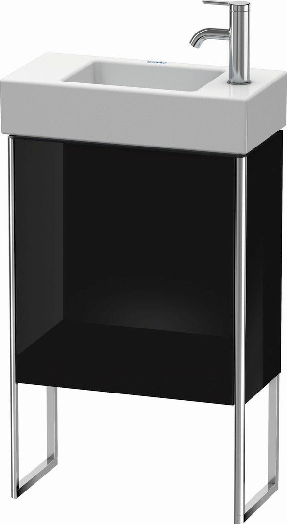 Duravit XSquare 19" Black One Door Floorstanding Vanity Unit (XS4471L4040)