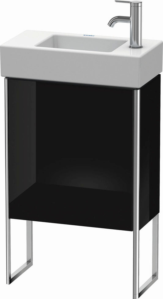 Duravit XSquare 19" Black One Door Floorstanding Vanity Unit (XS4471L4040)