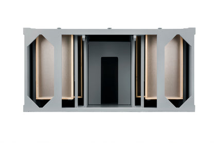 James Martin Vanities Brittany 48" Urban Gray Single Vanity With 3 CM Tajnar Eclos Top