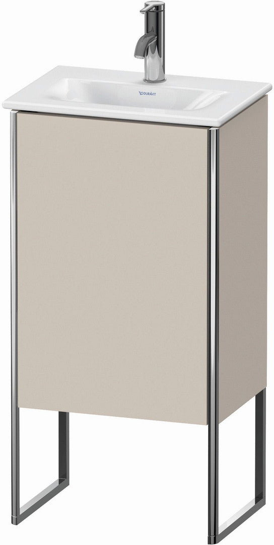 Duravit XSquare 17" Taupe One Door Floorstanding Vanity Unit (XS4520L9191)
