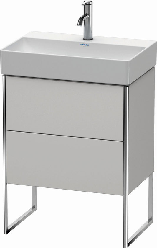 Duravit XSquare 23" Nordic White Two Drawer Floorstanding Vanity Unit (XS445303939)