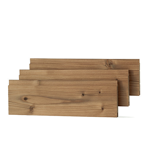 PROSAUNAS Thermo-Spruce 1x4 5' Thermally-Modified Tongue & Groove Nickel-Gap STS4 Sauna Wall Material