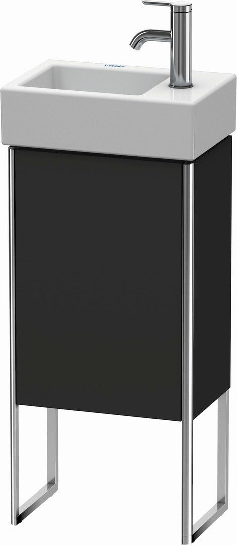Duravit XSquare 14" Graphite One Door Floorstanding Vanity Unit (XS4479R8080)