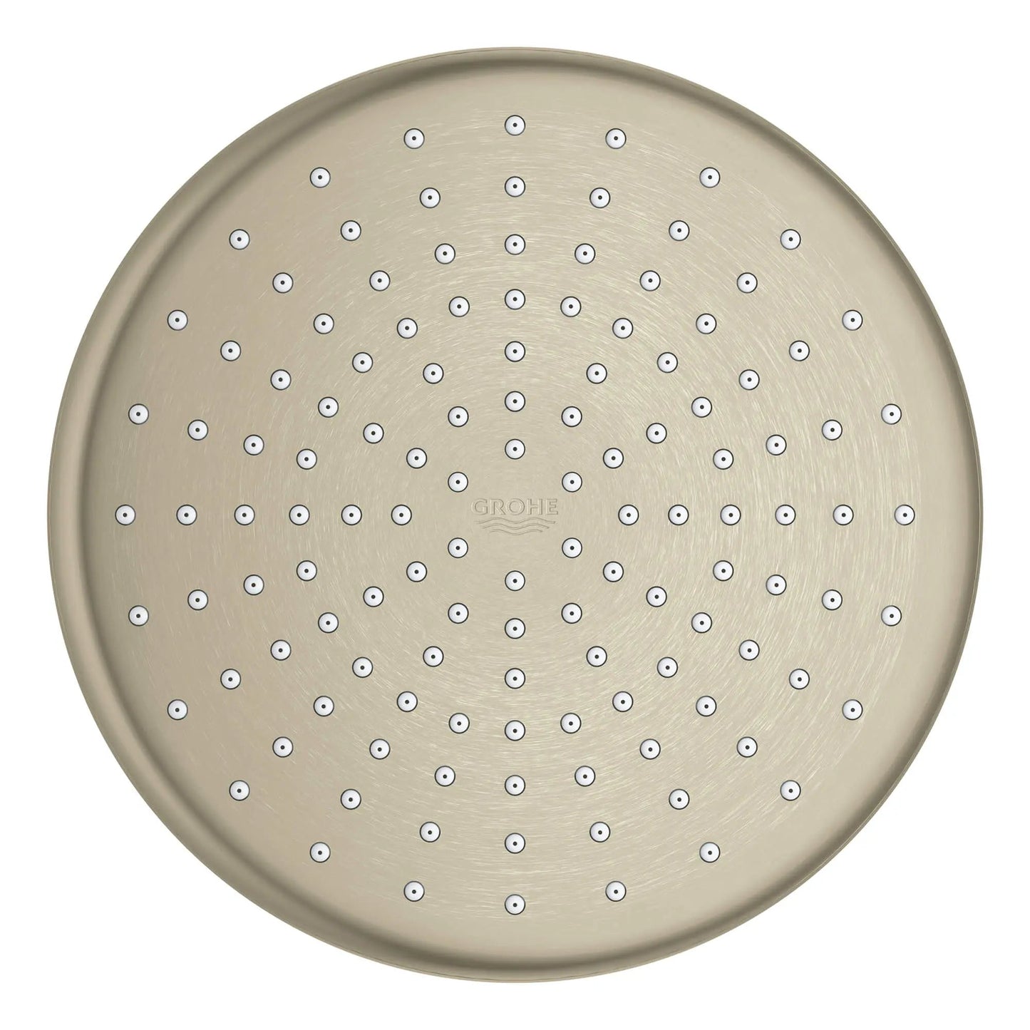 Grohe Tempesta® 8" Single Spray 1.75 GPM Brushed Nickel Infinity 210 Shower Head
