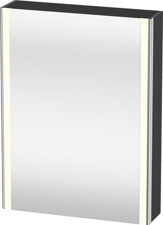 Duravit XSquare 24" Graphite Mirror Cabinet With Lighting (XS7111L4949)