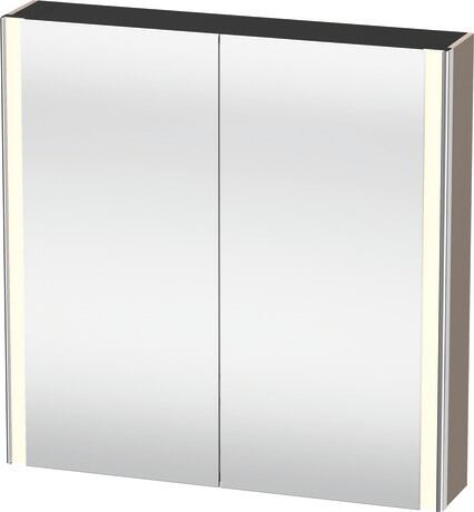 Duravit XSquare 31" Basalt Mirror Cabinet With Lighting (XS711204343)