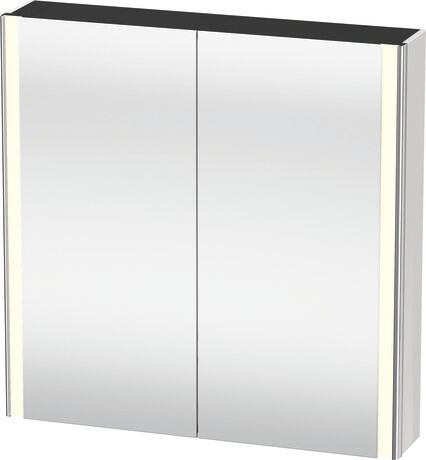 Duravit XSquare 31" White High Gloss Mirror Cabinet With Lighting (XS711208585)