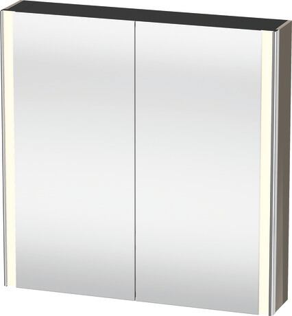 Duravit XSquare 31" Flannel Gray Mirror Cabinet With Lighting (XS711208989)