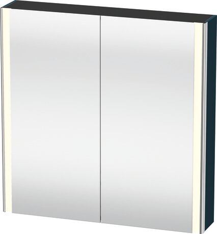 Duravit XSquare 31" Midnight Blue Mirror Cabinet With Lighting (XS711209898)