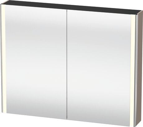 Duravit XSquare 39" Basalt Mirror Cabinet With Lighting (XS711304343)
