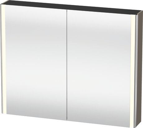 Duravit XSquare 39" Flannel Gray Mirror Cabinet With Lighting (XS711308989)
