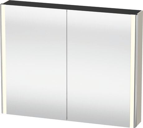 Duravit XSquare 39" Taupe Mirror Cabinet With Lighting (XS711309191)