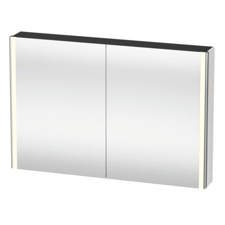 Duravit XSquare 47" White High Gloss Mirror Cabinet With Lighting (XS711402222)