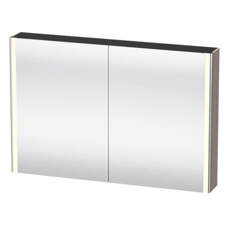 Duravit XSquare 47" Basalt Mirror Cabinet With Lighting (XS711404343)